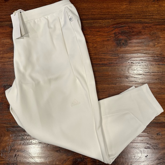NWT! Man's Pants adidas Z.N.E. Premium Pants White IJ6150 2XL - Picture 1 of 14
